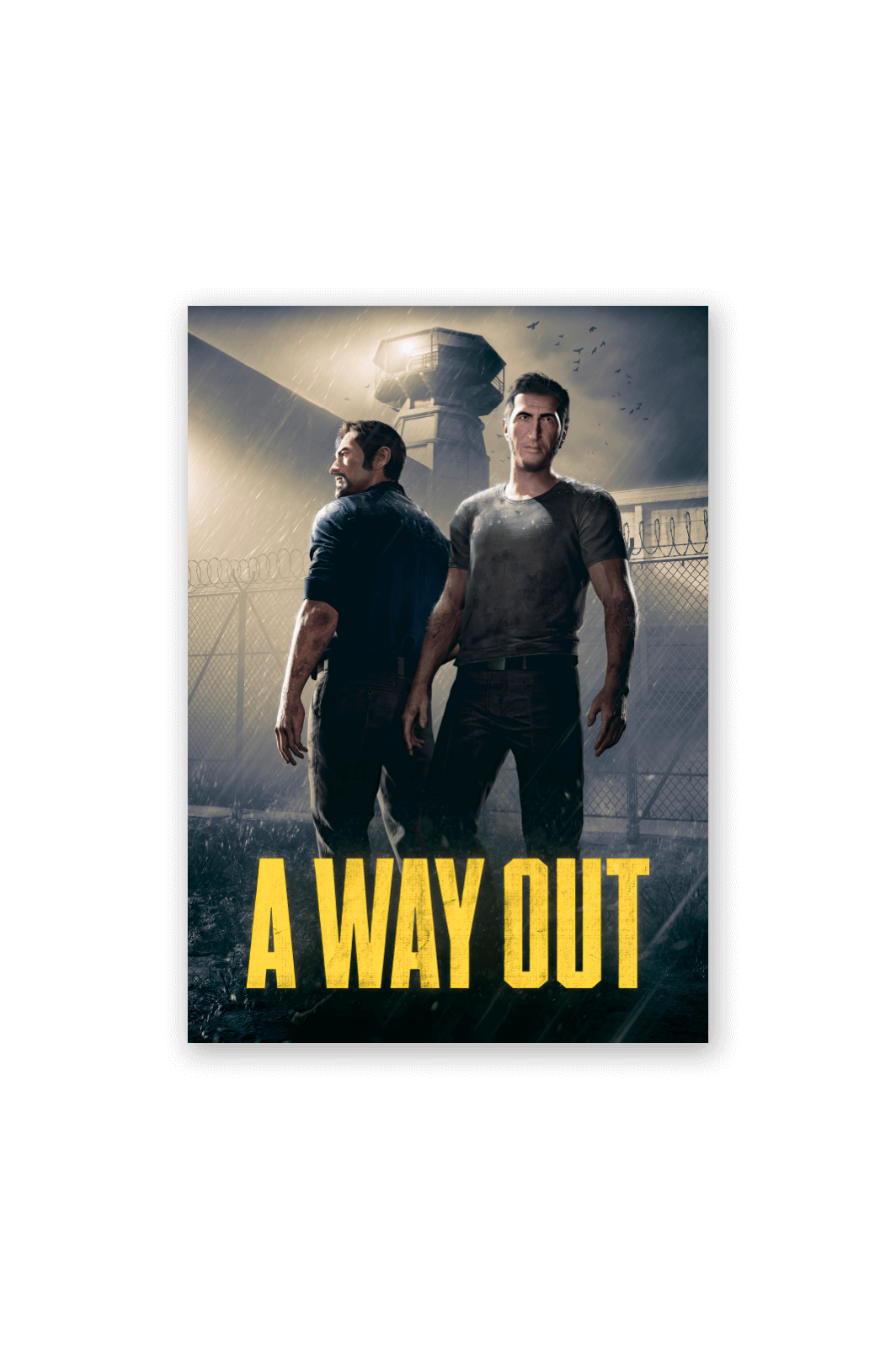 A Way Out - 메탈 포스터