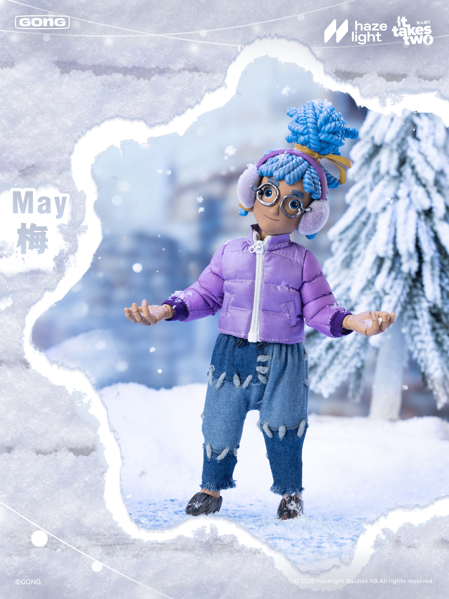 It Takes Two Winter May Action Figure – Official Hazelight Gear Store