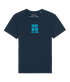 Split Fiction - T-shirt Blue (Chinese Logo) - Official Hazelight Gear Store