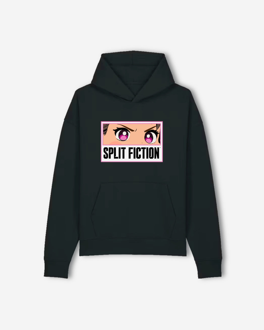 Split Fiction Chibi Mio Eyes Hoodie (Black)
