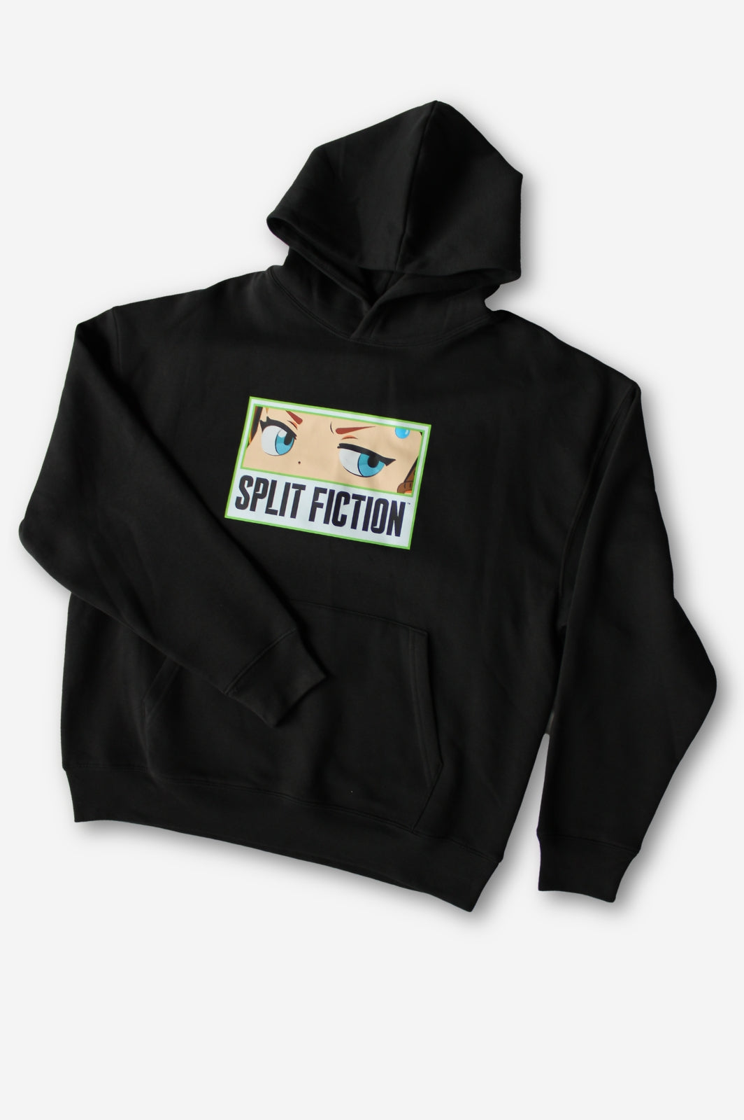 Split Fiction Chibi Zoe Eyes Hoodie (Black)