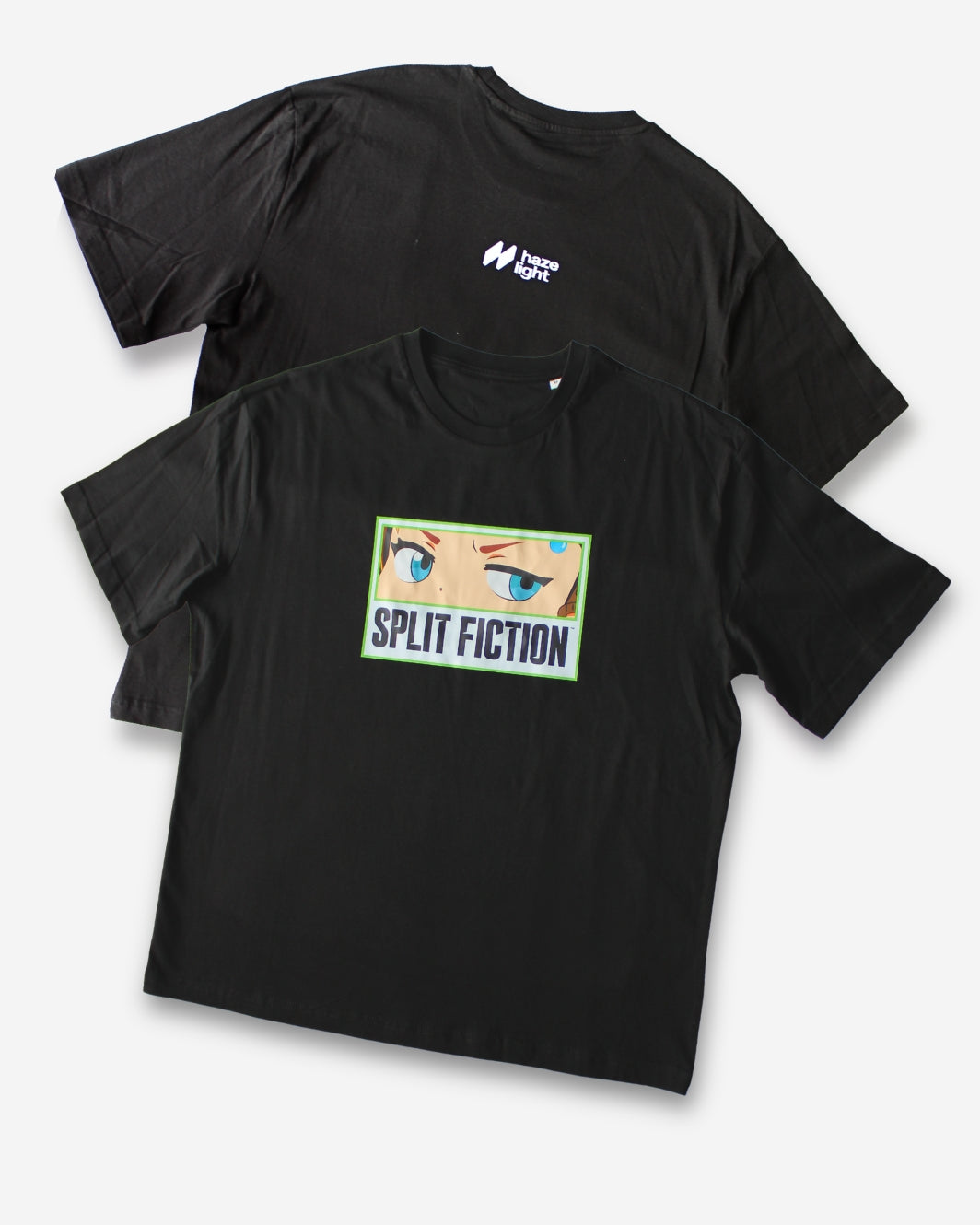 Split Fiction Chibi Zoe Eyes T-shirt (Black)