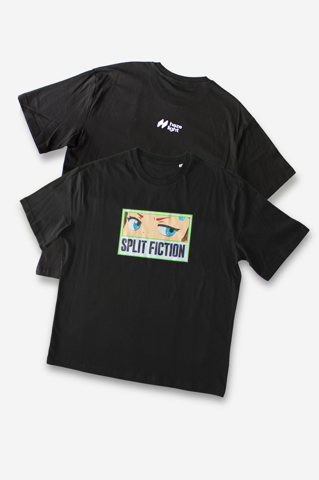 Split Fiction Chibi Zoe Eyes T-shirt (Black)