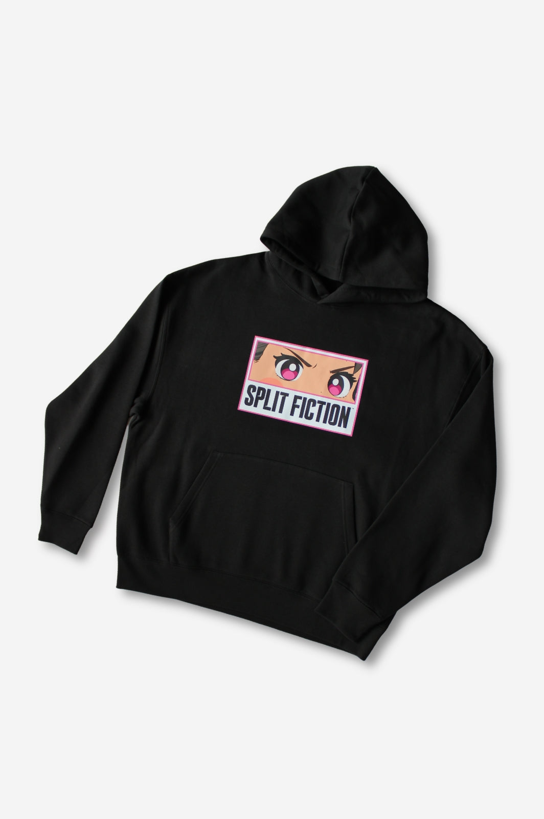 Split Fiction Chibi Mio Eyes Hoodie (Black)