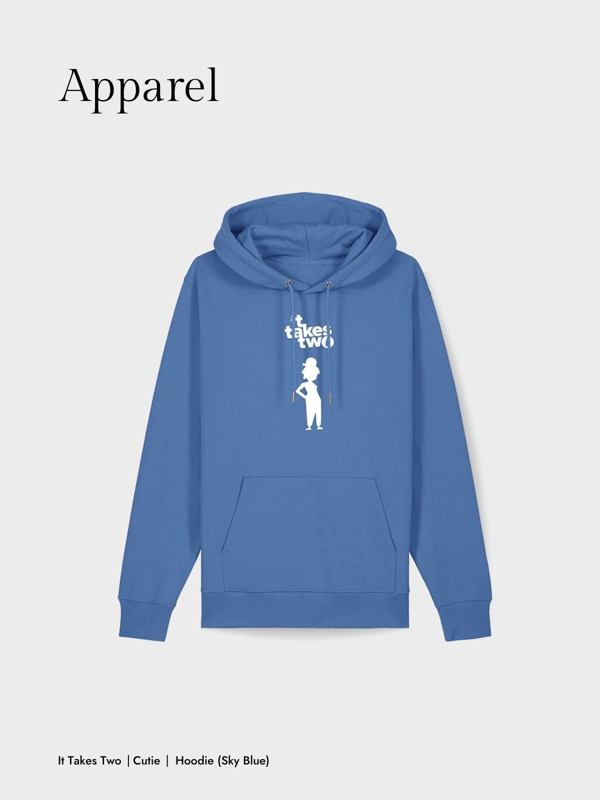 Hoodie May Sky Blue