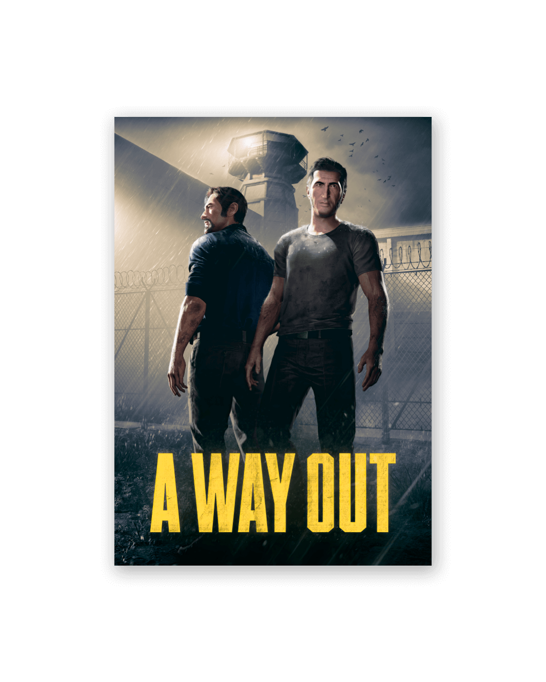A Way Out - Metal Poster - Official Hazelight Gear Store