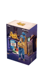 It Takes Two - Action figure - May - Official Hazelight Gear Store Gong Toy figure May with blue hair and glasses from Hazelights Video Game co-op 'It Takes Two' box