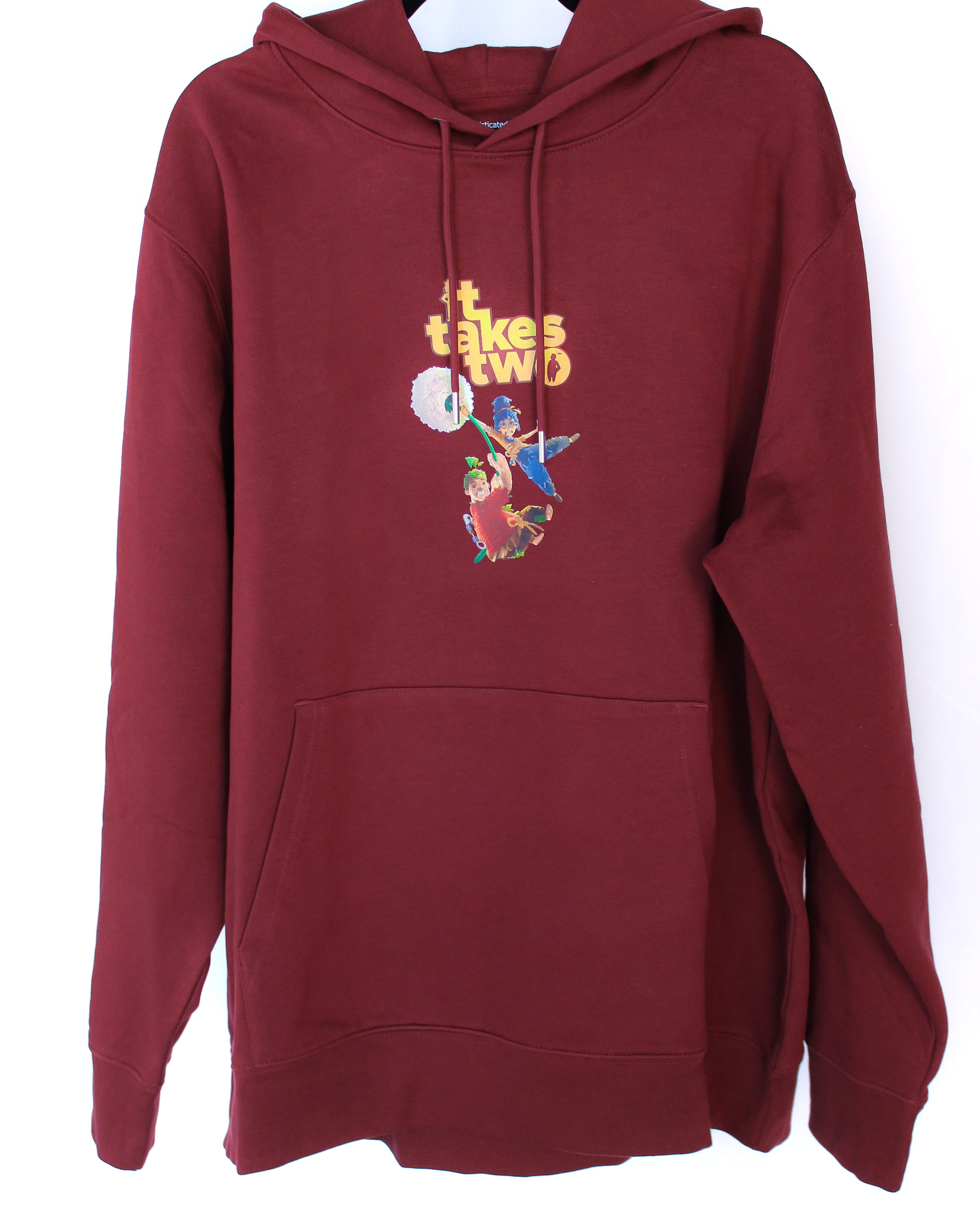 It Takes Two ⎟Cody & May⎟Hoodie (Burgundy) - Official Hazelight Gear Store