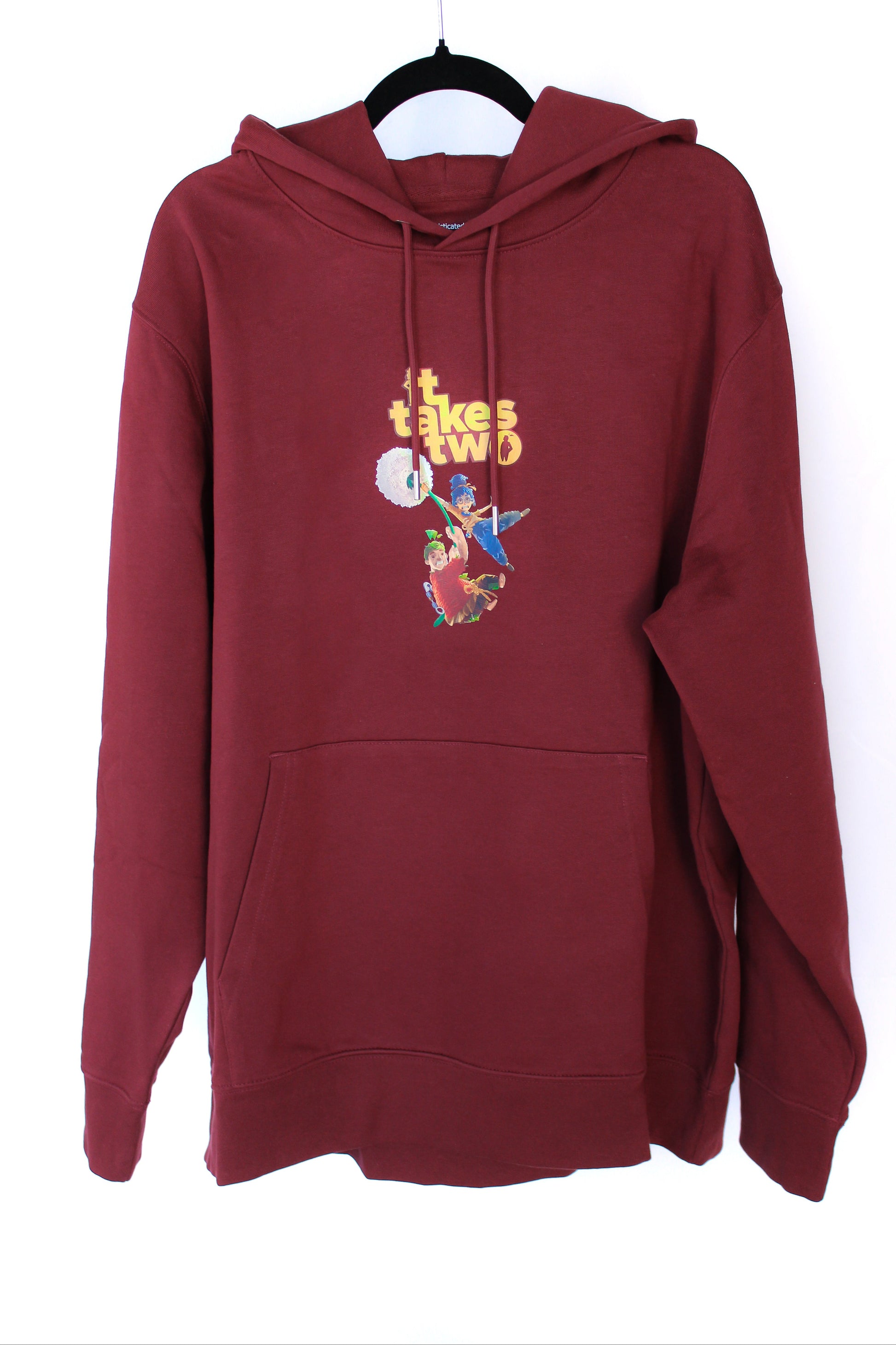 It Takes Two ⎟Cody & May⎟Hoodie (Burgundy) - Official Hazelight Gear Store