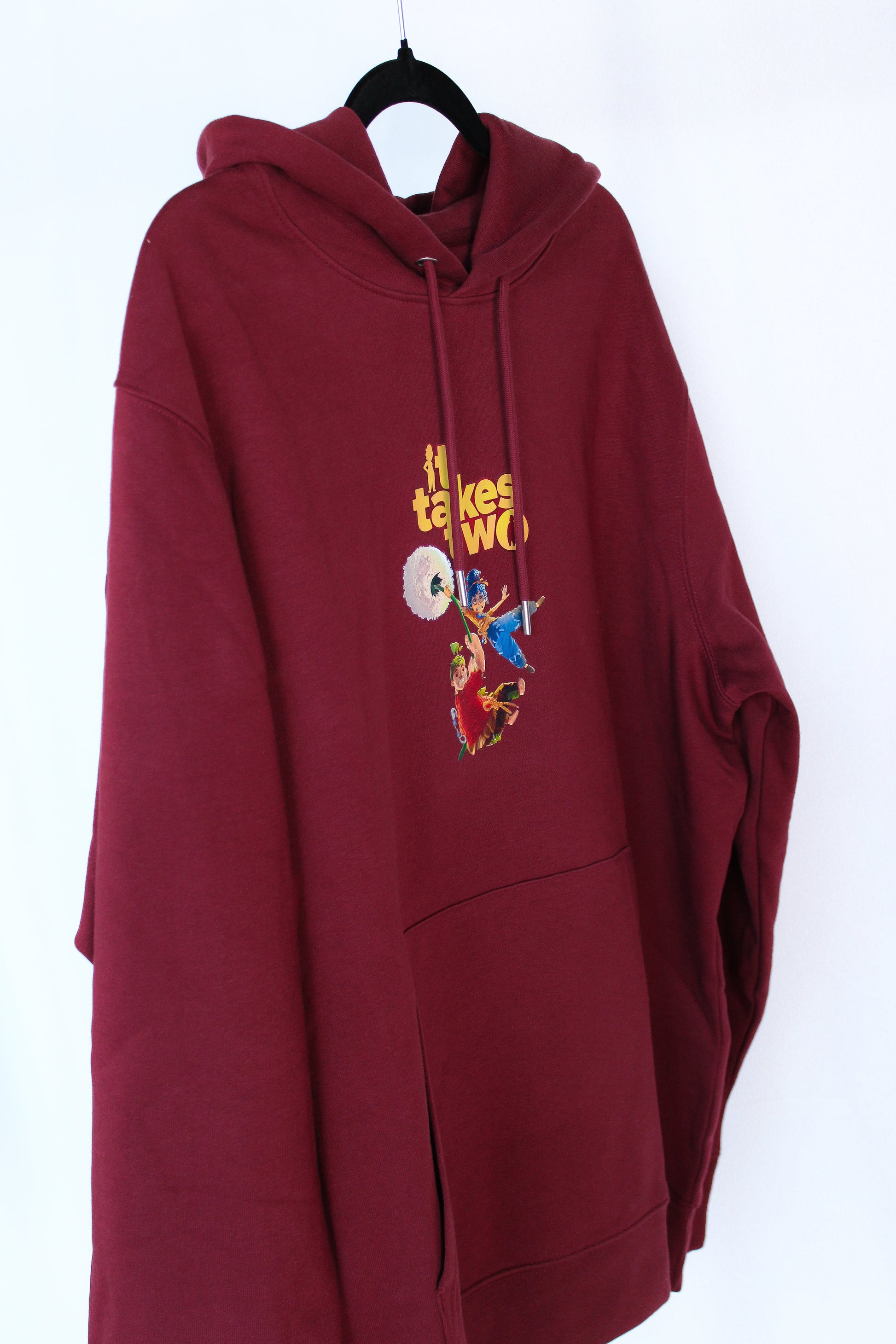 It Takes Two ⎟Cody & May⎟Hoodie (Burgundy) - Official Hazelight Gear Store