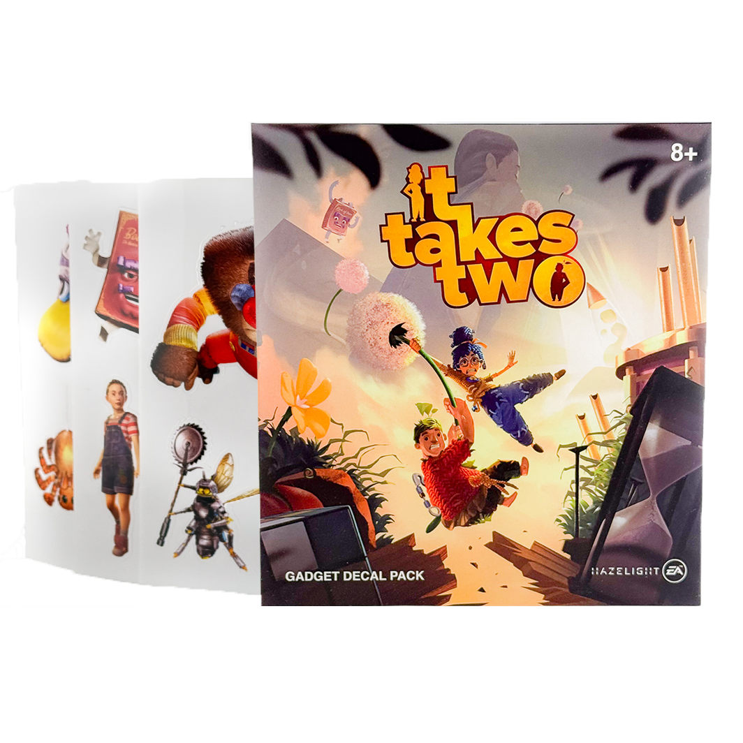 It Takes Two - Gadget Decal Sticker Pack - Official Hazelight Gear Store