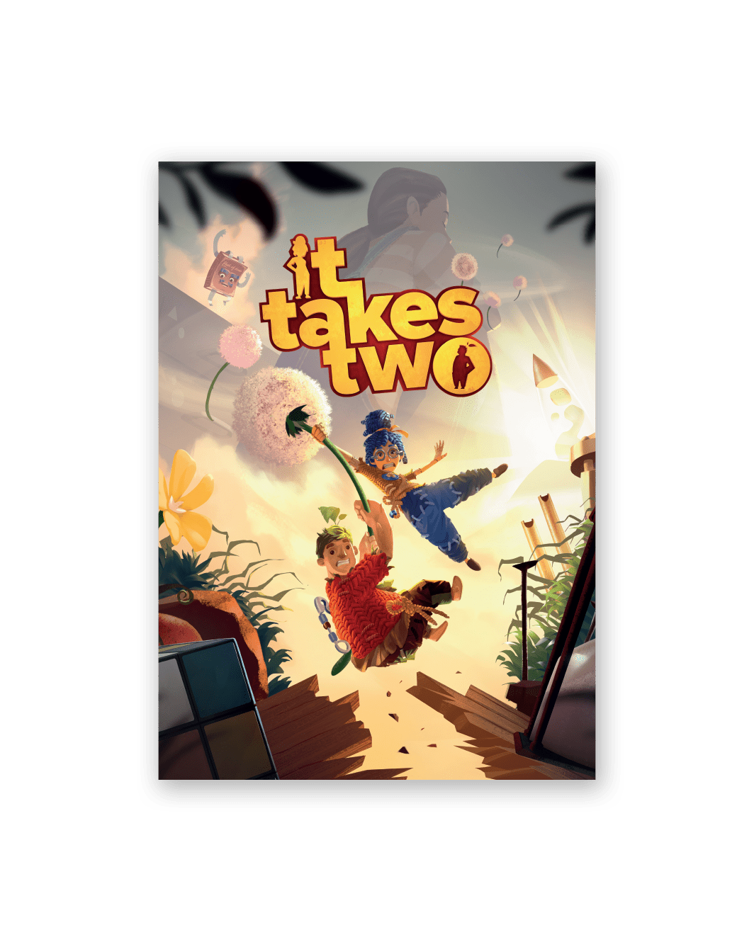 It Takes Two - Metal Poster - Official Hazelight Gear Store