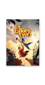 It Takes Two - Metal Poster - Official Hazelight Gear Store
