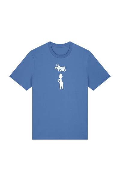 It Takes Two - T-shirt Blue - Official Hazelight Gear Store
