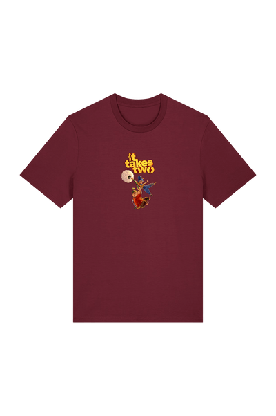 It Takes Two - T-shirt Red - Official Hazelight Gear Store