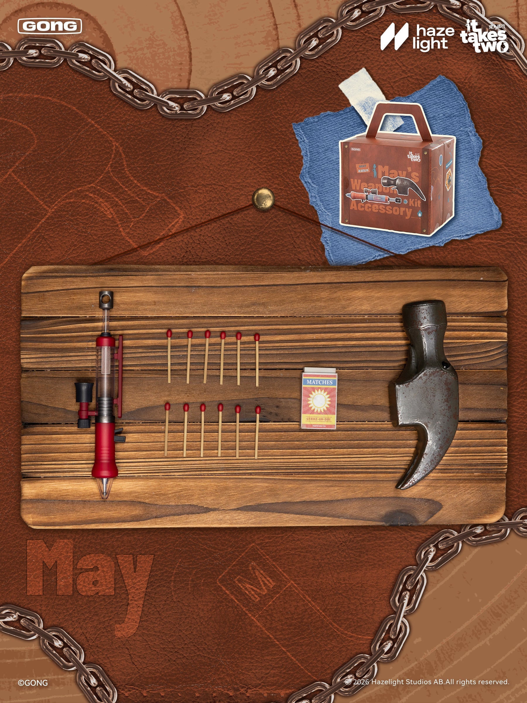 It Takes Two⎢May⎢Weapons Kit - Official Hazelight Gear Store