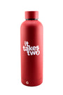 It Takes Two⎟Water Bottle Red - 500ml Recycled Stainless Steel - Official Hazelight Gear Store