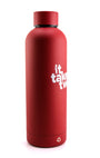 It Takes Two⎟Water Bottle Red - 500ml Recycled Stainless Steel - Official Hazelight Gear Store