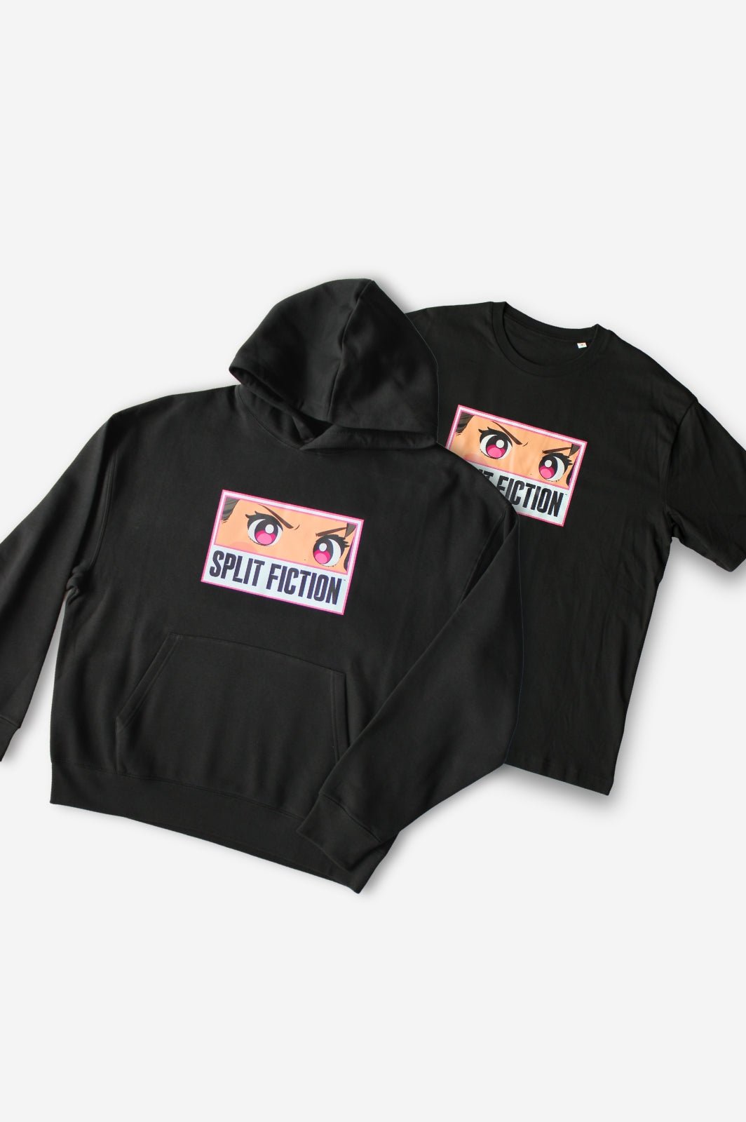 Split Fiction Chibi Mio Eyes Hoodie (Black) - Official Hazelight Gear Store