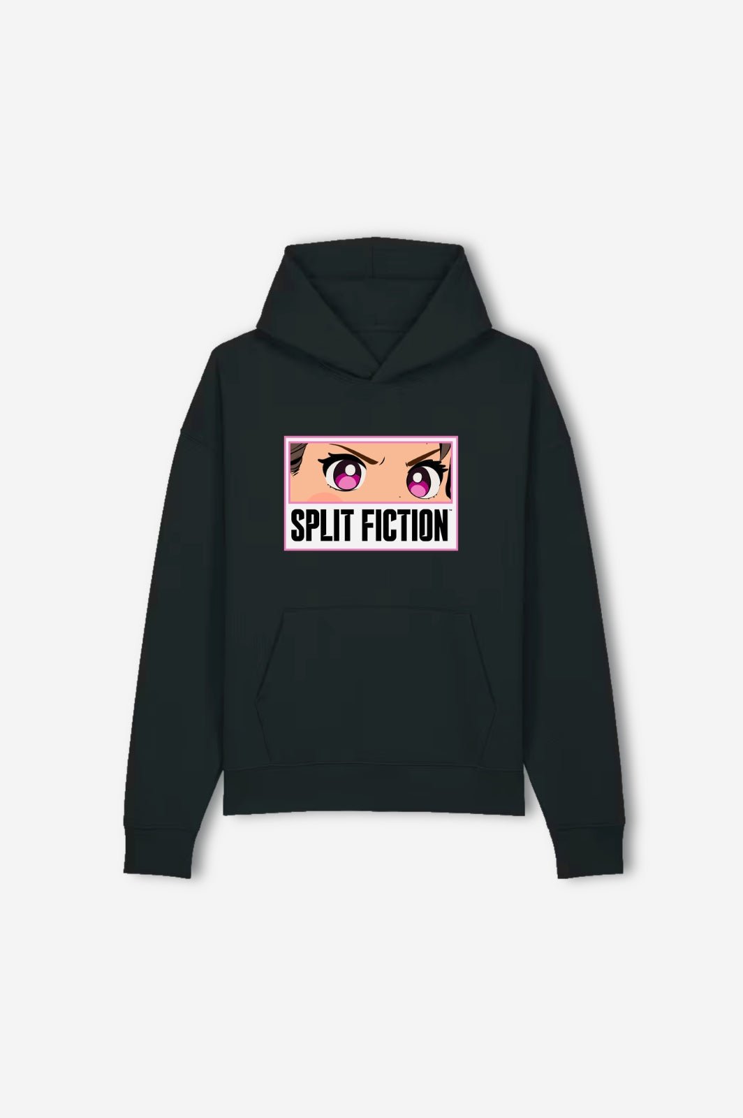 Split Fiction Chibi Mio Eyes Hoodie (Black) - Official Hazelight Gear Store