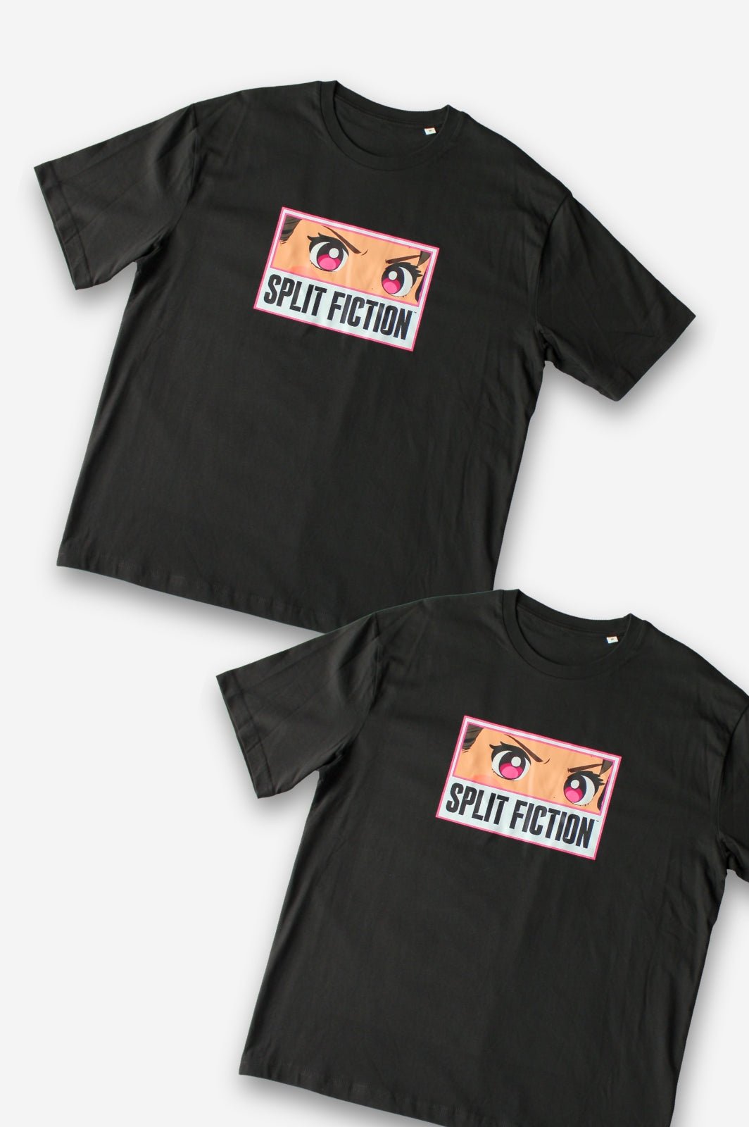 Split Fiction Chibi Mio Eyes T-shirt (Black) - Official Hazelight Gear Store