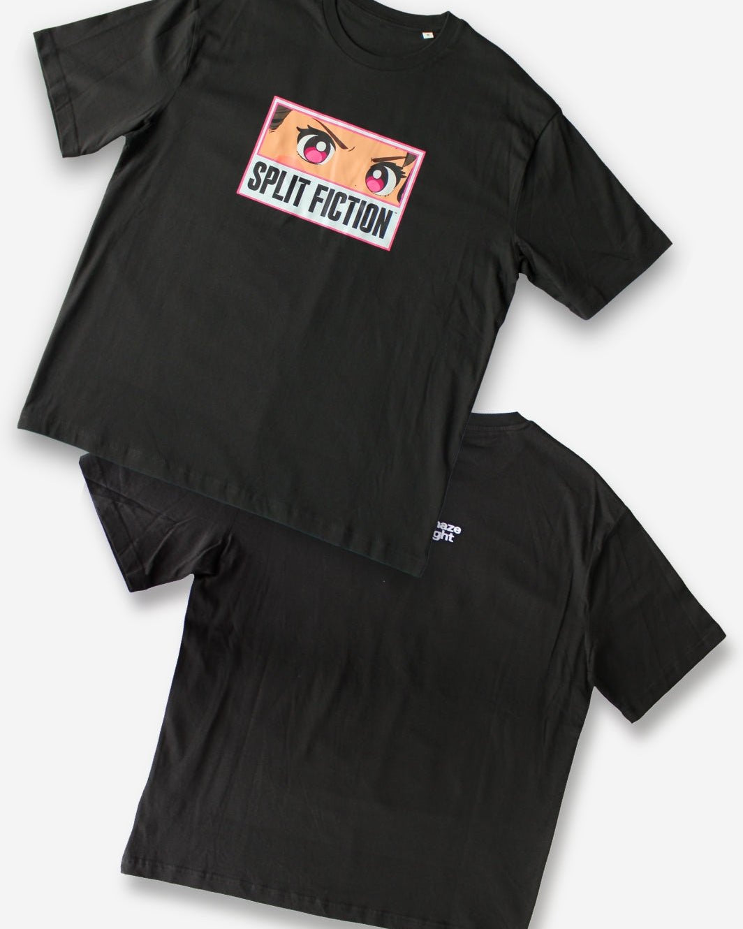 Split Fiction Chibi Mio Eyes T-shirt (Black) - Official Hazelight Gear Store