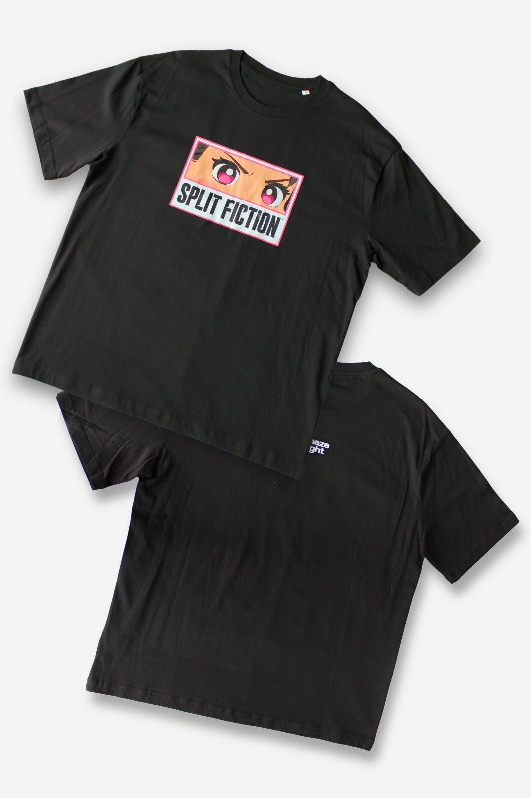 Split Fiction Chibi Mio Eyes T-shirt (Black) - Official Hazelight Gear Store