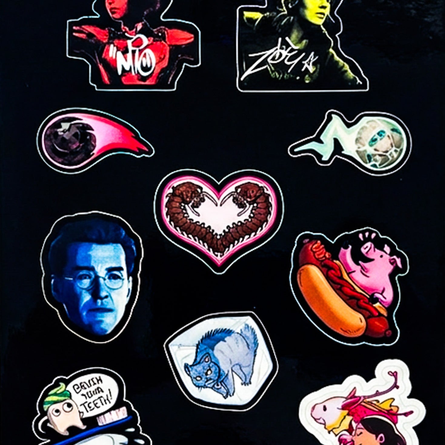 Split Fiction: Huà Sticket Sheet - Official Hazelight Gear Store