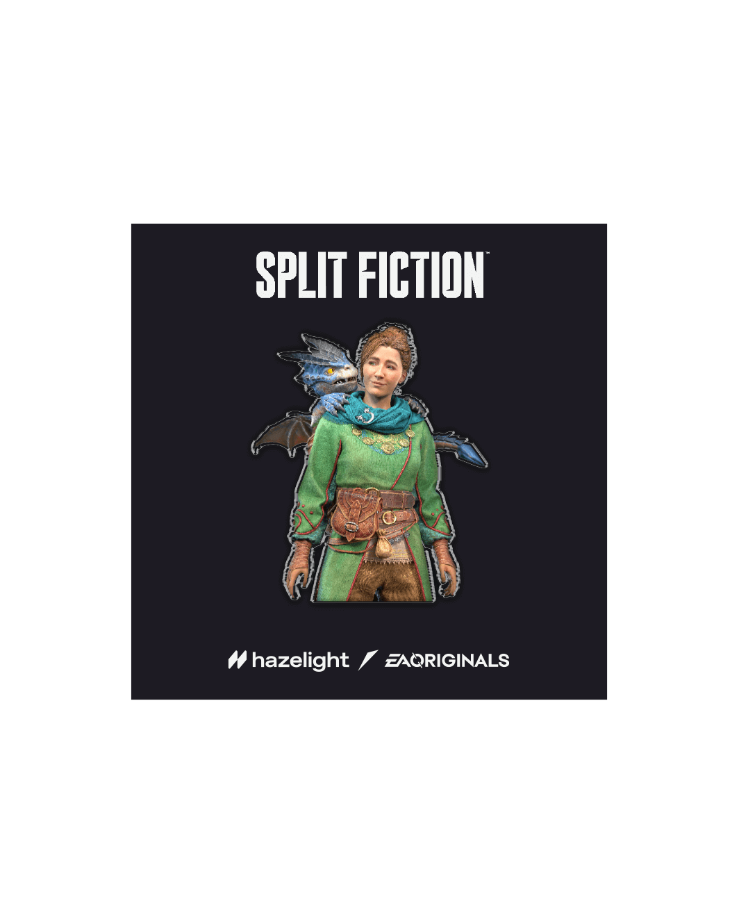 Split Fiction - Metal Pin - Zoe - Official Hazelight Gear Store