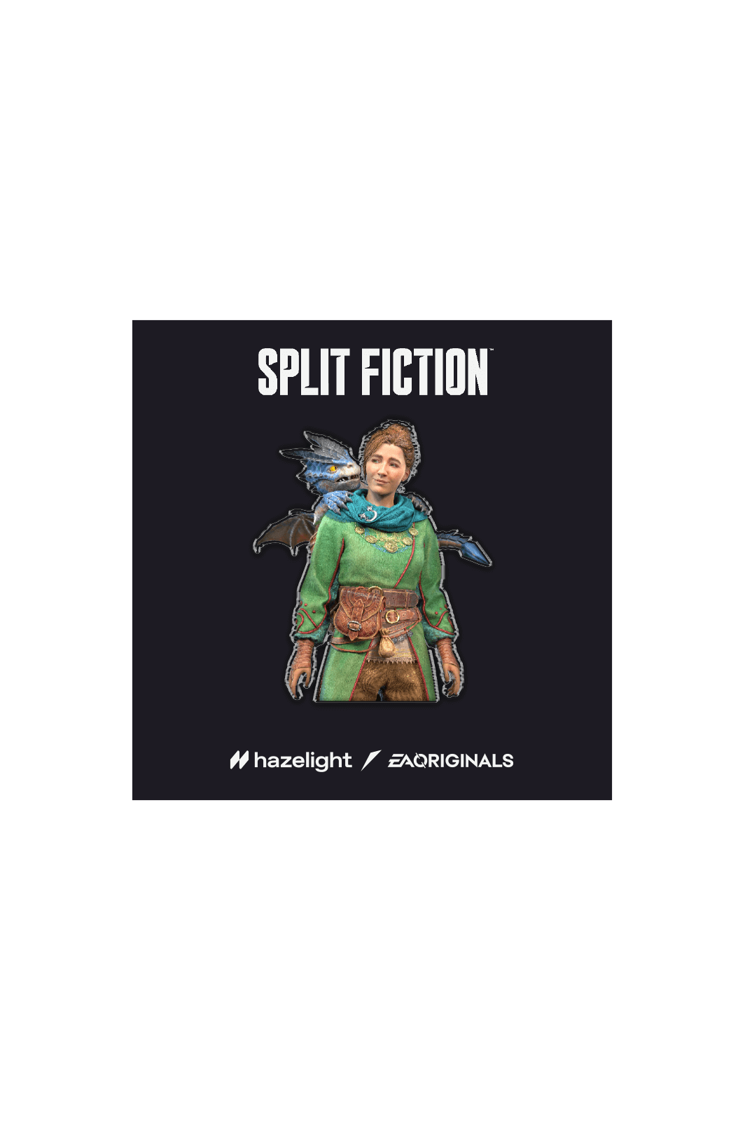 Split Fiction - Metal Pin - Zoe - Official Hazelight Gear Store