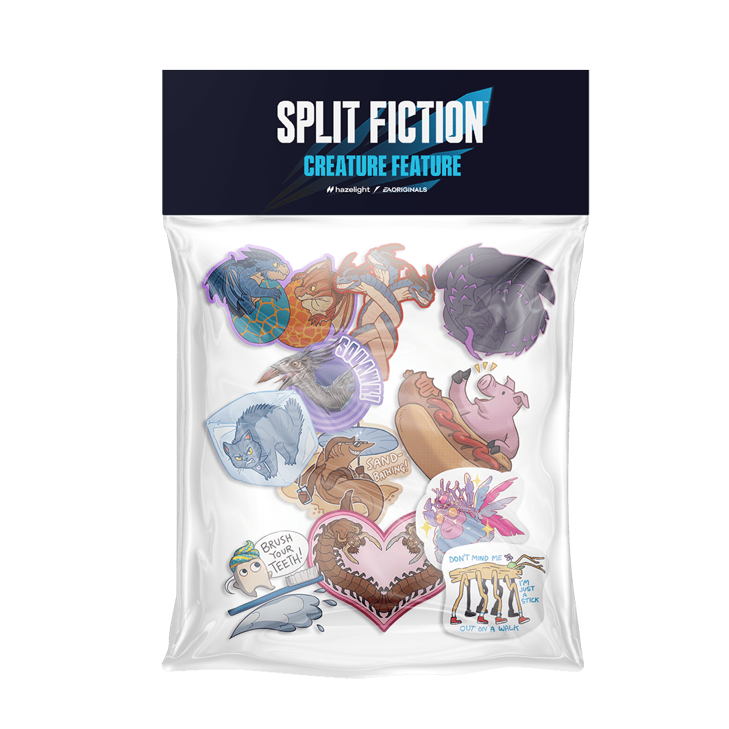Split Fiction - Sticker Pack - Creature Feature - Official Hazelight Gear Store