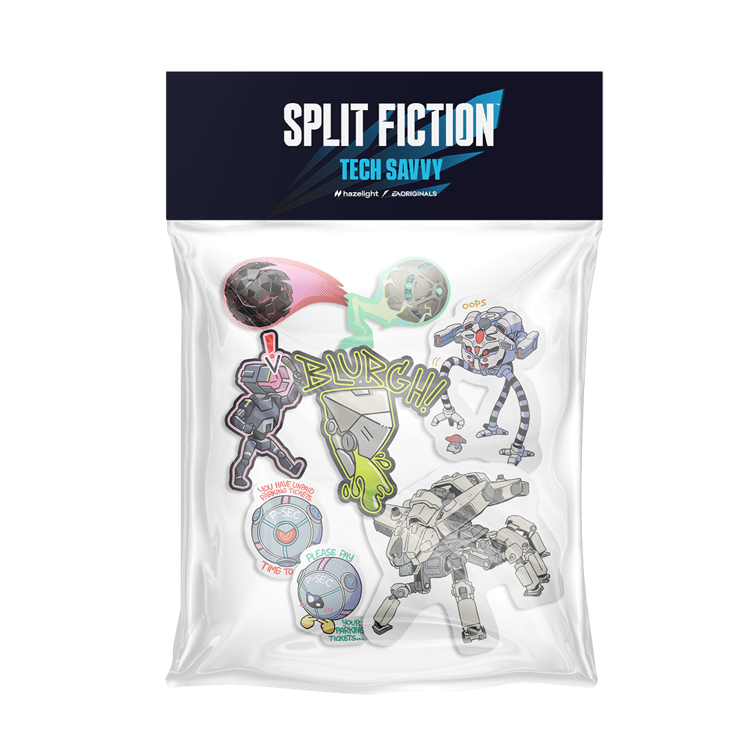 Split Fiction - Sticker Pack - Tech Savvy - Official Hazelight Gear Store