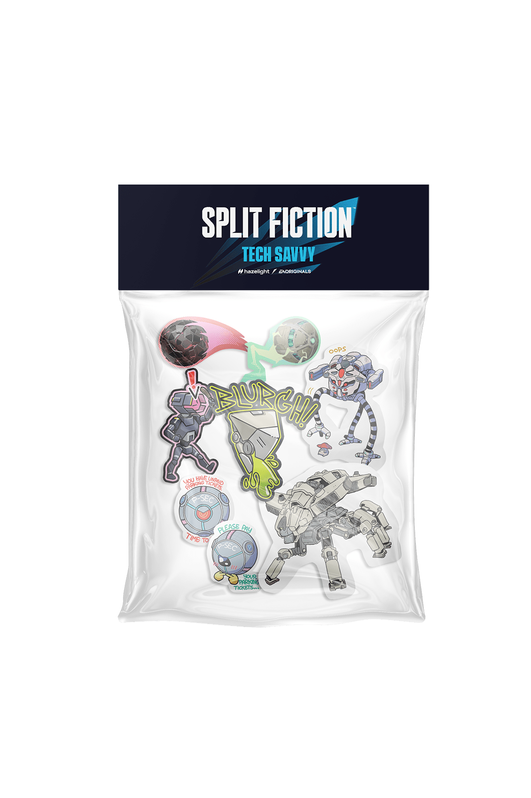 Split Fiction - Sticker Pack - Tech Savvy - Official Hazelight Gear Store