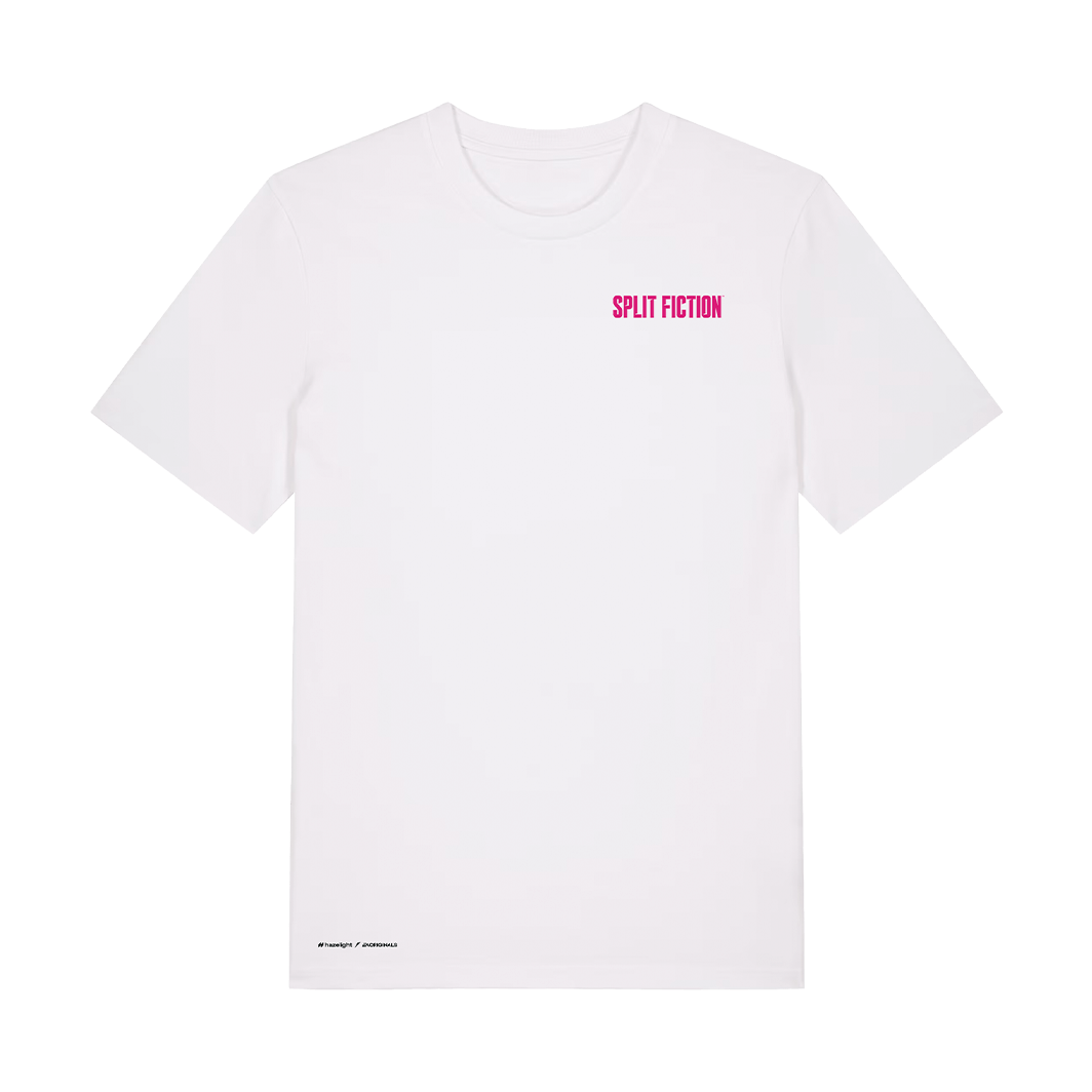 Split Merch Split Fiction Striped T-shirt (White) – Official Hazelight Gear Store