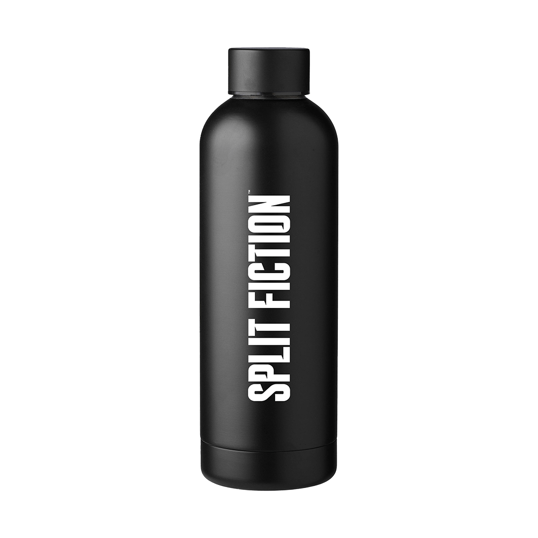 Split Fiction - Water Bottle Black - Official Hazelight Gear Store