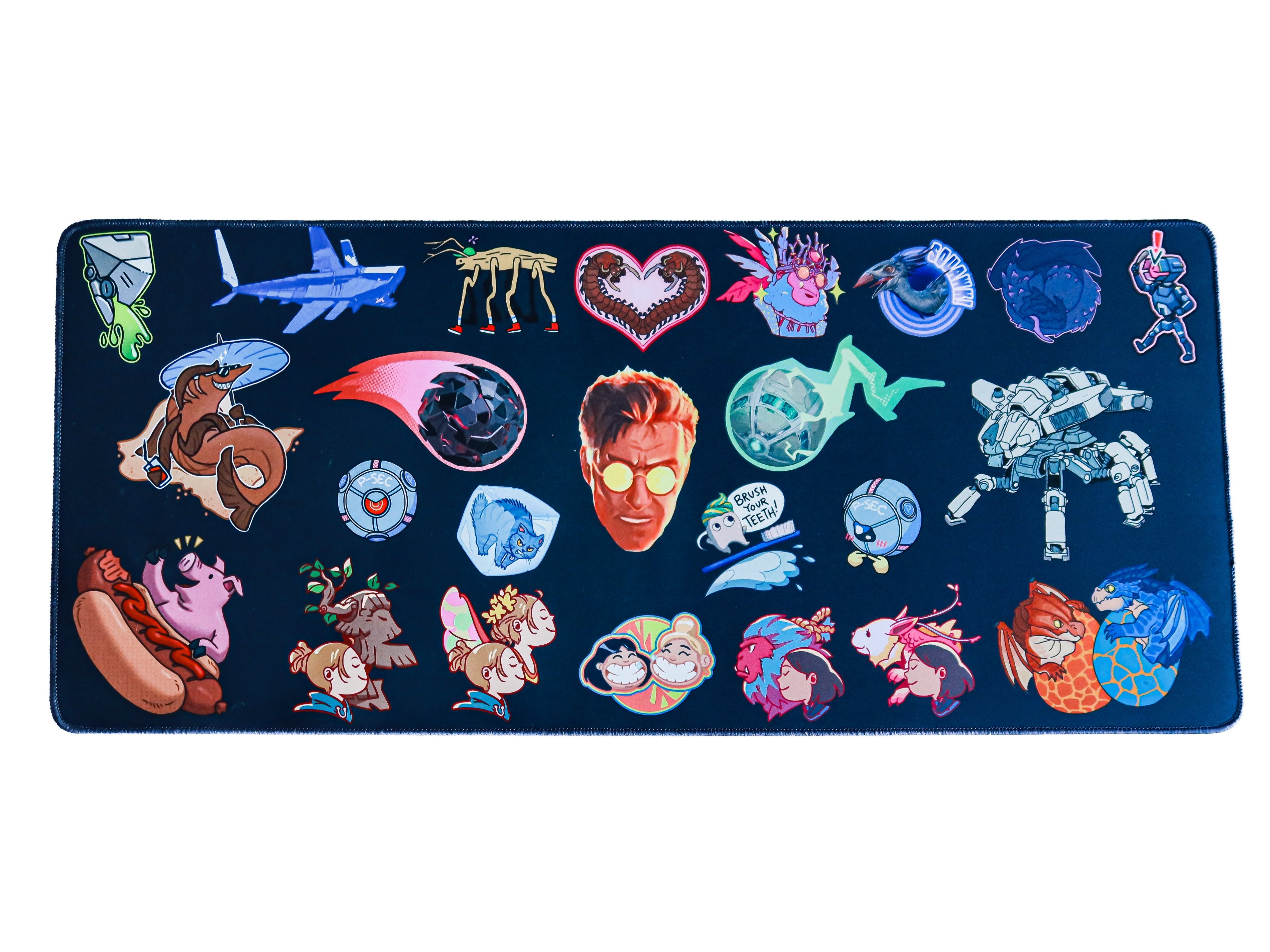 Split Fiction⎟Characters⎟Mouse Mat - Official Hazelight Gear Store