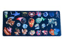 Split Fiction⎟Characters⎟Mouse Mat - Official Hazelight Gear Store