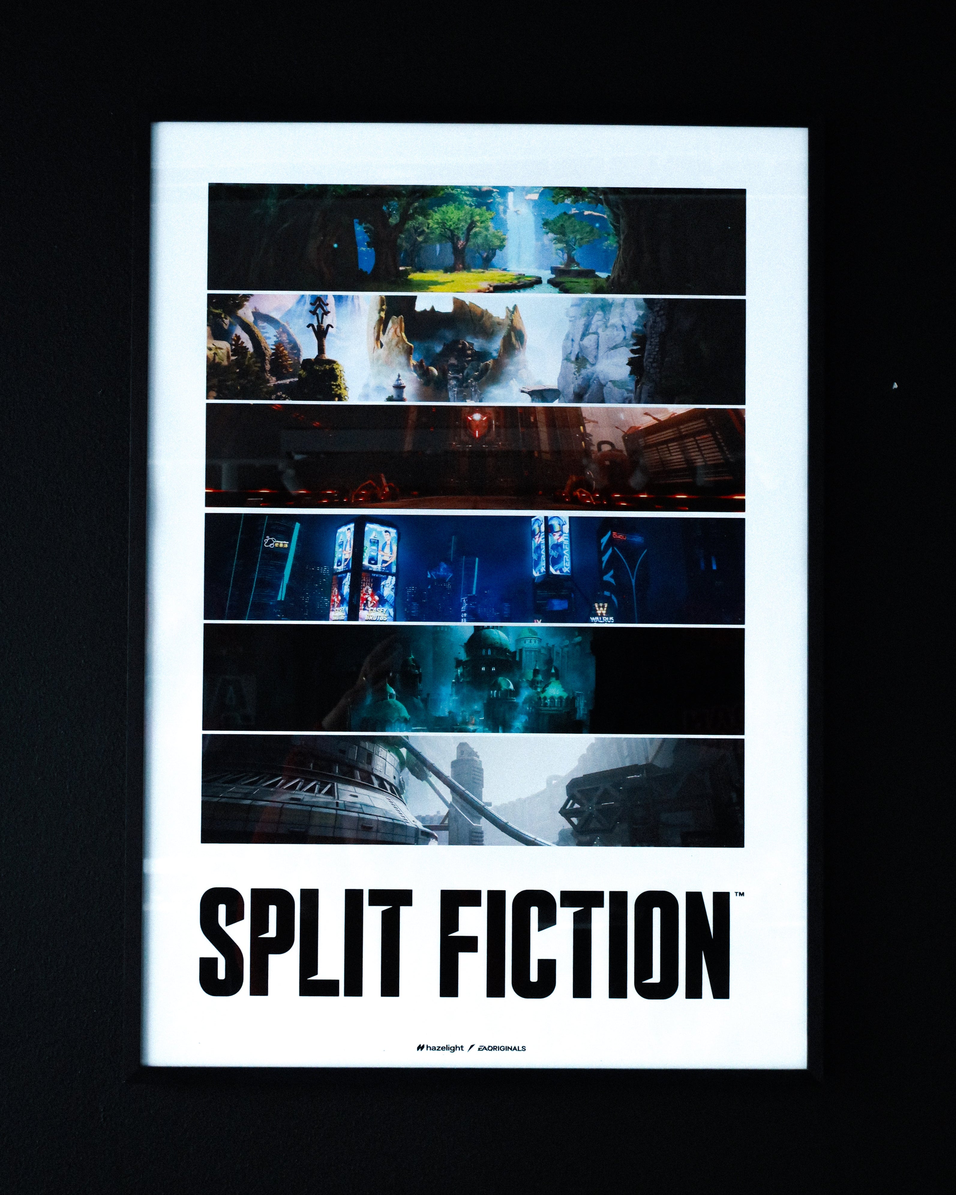 Split Fiction⎟Game Scenes⎟ Poster - Official Hazelight Gear Store