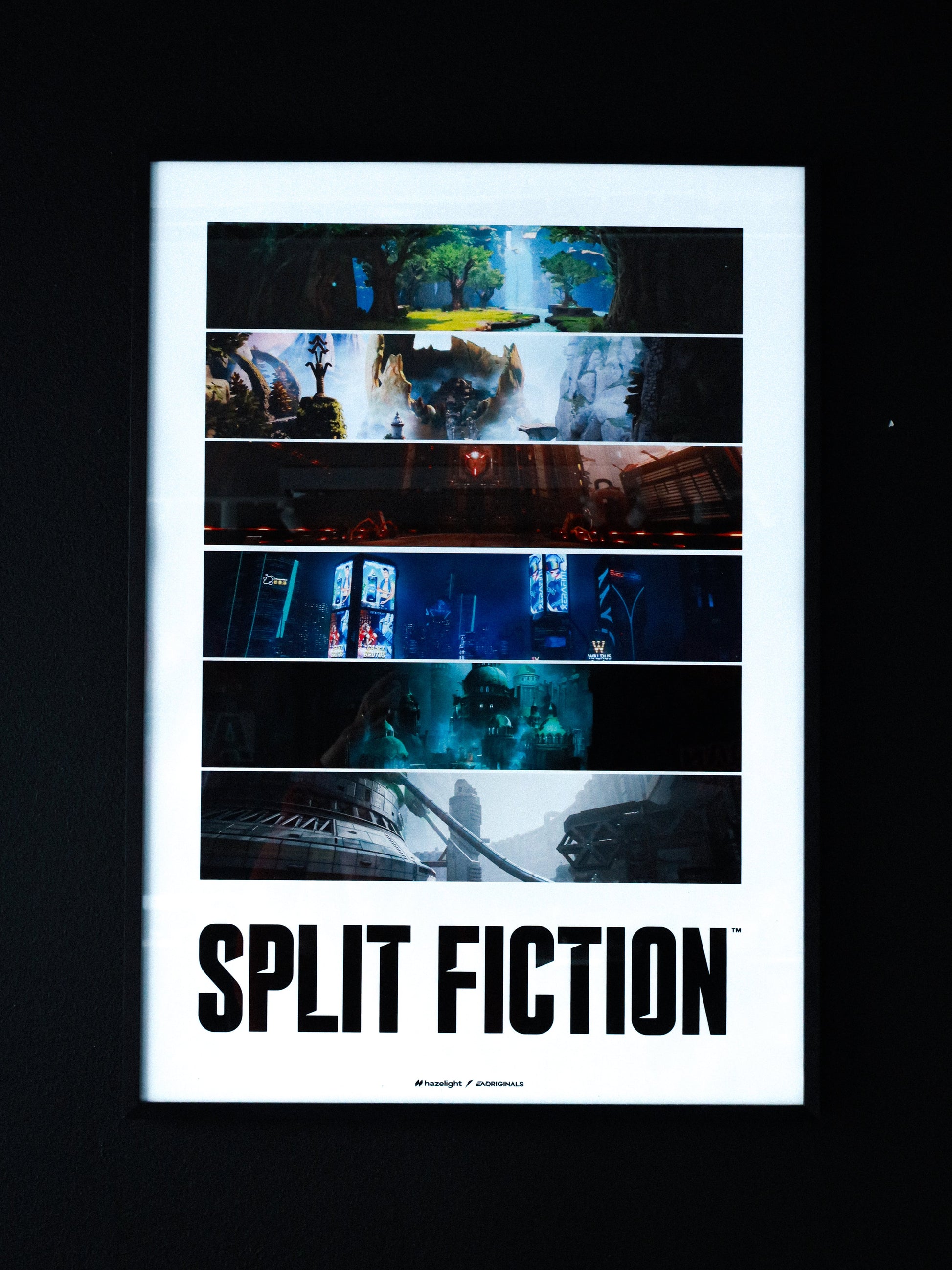 Split Fiction⎟Game Scenes⎟ Poster - Official Hazelight Gear Store